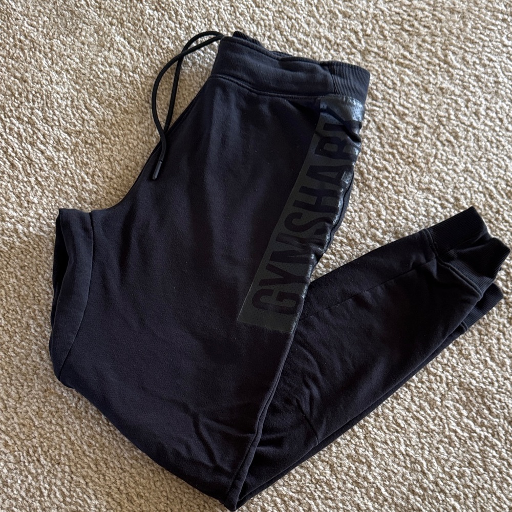 Gymshark Kids Charcoal Sweatpants